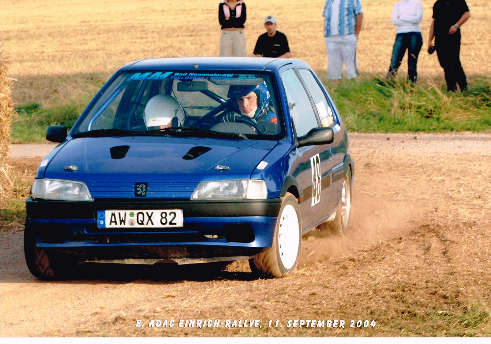2004 mit Jan als Co bei der Einrich Rallye Kopie