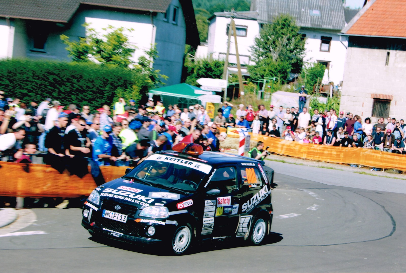 2005 bei der Rally Deutschland als Vorauswagen